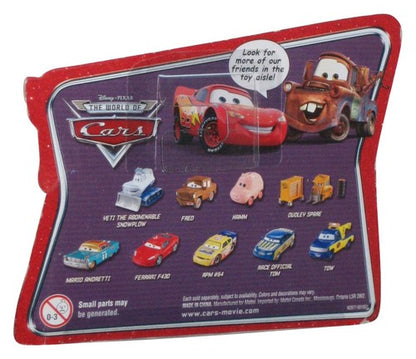 Disney Cars Red Lightning Ramone Checkout Lane Short Card Toy Car