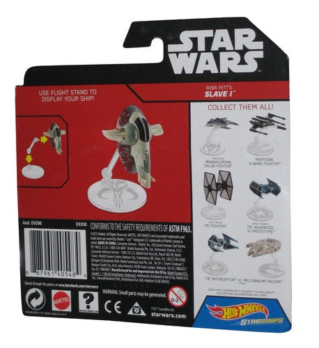 Star Wars Hot Wheels Rogue One Boba Fett's Slave 1 Starships Toy Vehicle