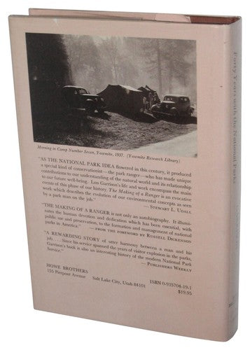 The Making of a Ranger (1983) Hardcover Book - (Forty Years With the National Parks)