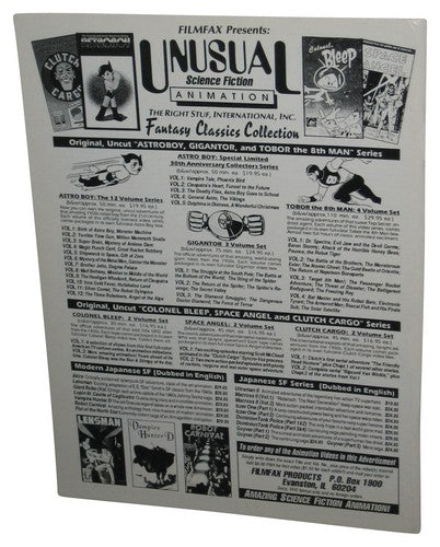 Filmfax Magazine of Unusual Film & Televions Magazine Book No. 45