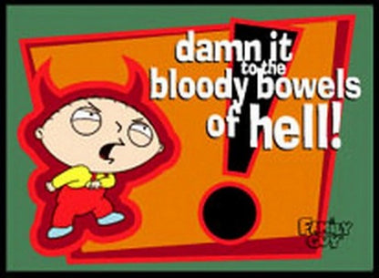 Family Guy Bloody Bowels of Hell Magnet FM1462