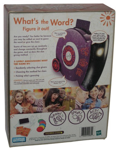 Express Yourself Game Hasbro Gaming Adult Game