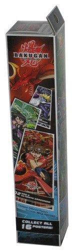 Bakugan Spin Master Sega Toys (2009) Poster Mystery Random Blind Box Pack - (2 Mini Posters Inside)