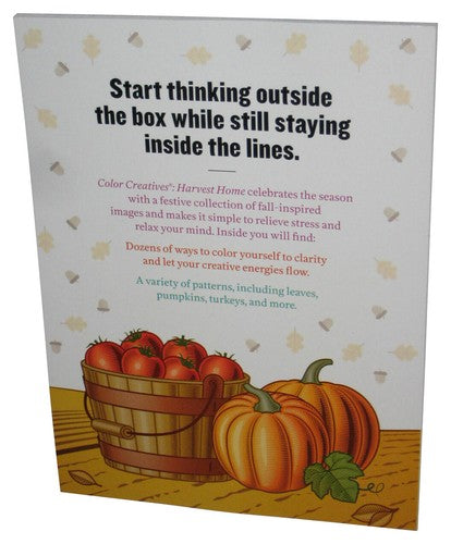 Color Creatives Harvest Home Coloring To Warm Your Heart & Soul Magazine Paperback Book