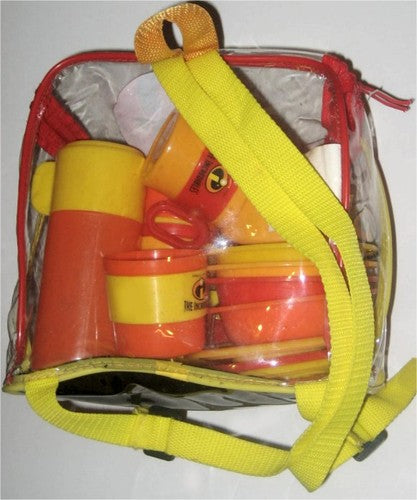 Disney Pixar The Incredibles Play Dish Toy Set & Backpack