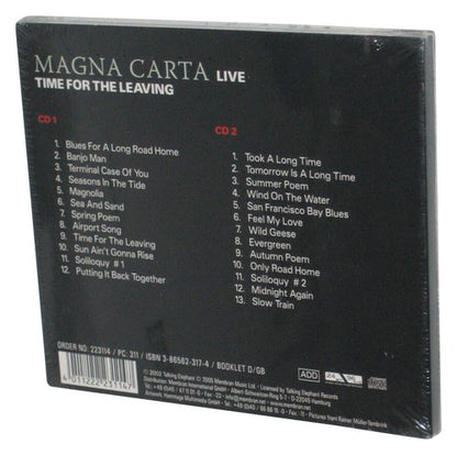 Magna Carta Time For The Leaving-Live (2002) Audio Music CD