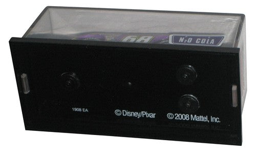 Disney Cars Movie (2008) Mattel N2O Cola Purple Die-Cast Toy Car w/ Plastic Display Case