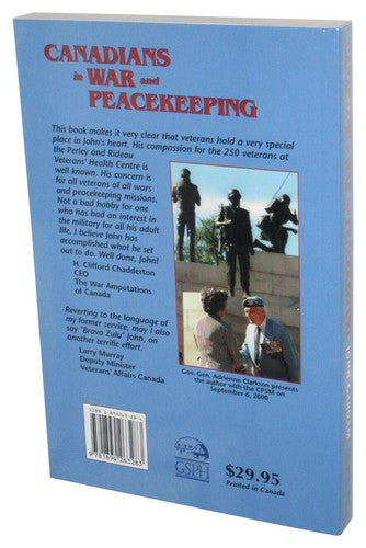 Canadians In War and Peacekeeping (2000) Paperback Book - (John Gardam)