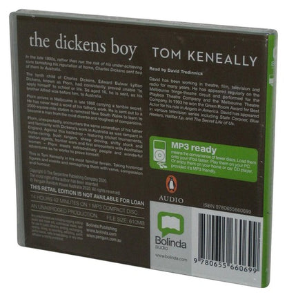 The Dickens Boy Tom Keneally Unabridged Audio MP3 CD