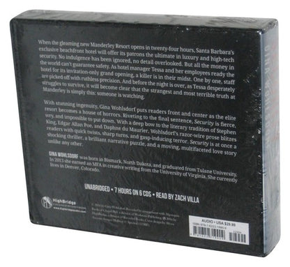 Security (2016) Audio CD Box Set - (Gina Wohlsdorf)