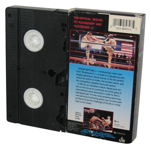 Kickboxer 3 The Art of War (1992) Martial Arts VHS Tape
