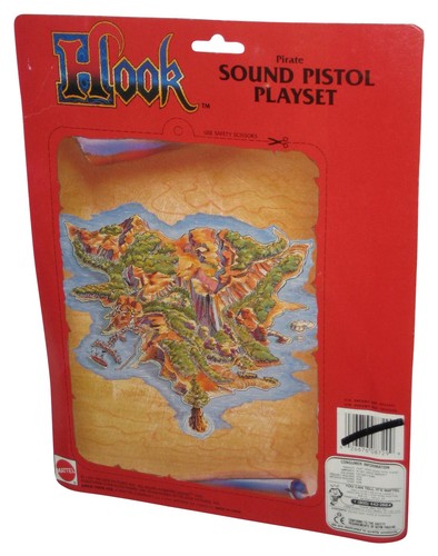 Hook Lost Boy Pirate Sound Pistol, Dagger & Compass (1991) Mattel Weapons Toy Set