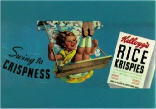 Kellogg's Rice Krispies Swing to Crispness Magnet KM1709