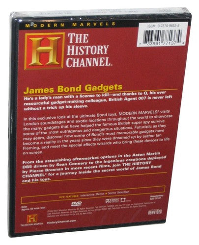 History Channel Modern Marvels James Bond Gadgets DVD