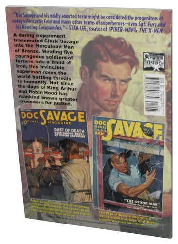Doc Savage Dust of Death & The Stone Man (2007) Paperback Book #10