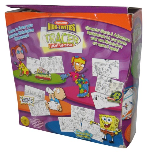 Nickelodeon Nick-Tivities (2000) Flying Colors Light-Up Tracer Desk Toy