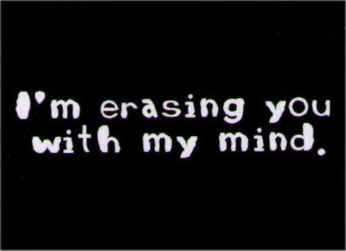 I'm Erasing You With My Mind Magnet DM2212