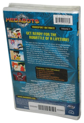 Medabots Transport Metabee Vol. 1 ADV Films (2002) Animated Cartoon VHS Tape