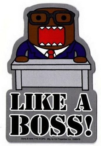 Domo-Kun Like A Boss Hot Properties Anime Car Magnet DMB476