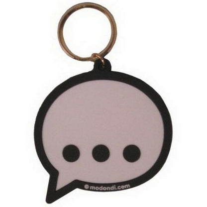 Modondi Dot Dot Dot Rubber Keychain D0801