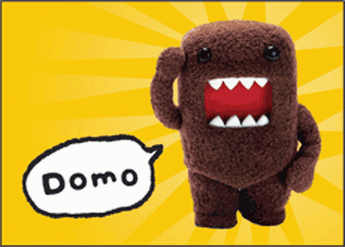 Domo-Kun Sunburst Magnet DM2408