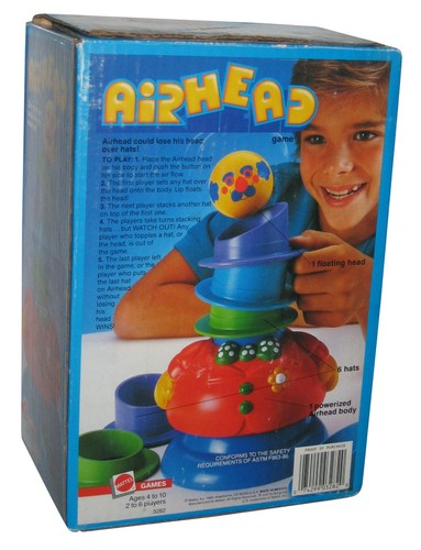 Airhead Vintage Kids Children (1986) Mattel Game - Complete!