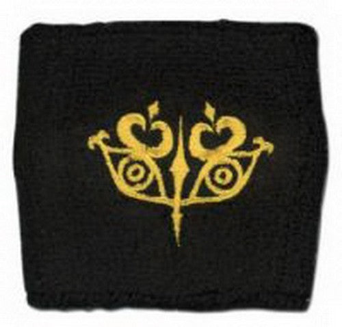 Gankutsuou Cristo Head Mark Black Anime Wristband GE-8053