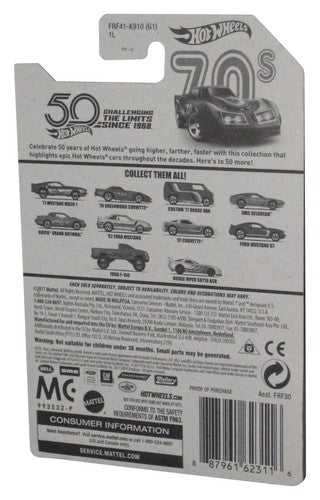 Hot Wheels 50th (2017) Red '76 Greenwood Corvette 70s Toy Car 2/10