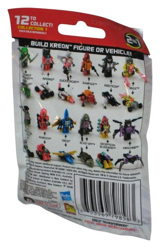 Transformers Kre-O Micro Changers Series 1 (2012) Toy Blind Bag Pack Lot - (2 Packs)