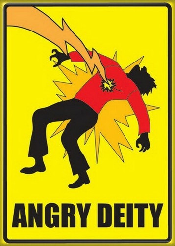 Angry Diety Magnet 29853H