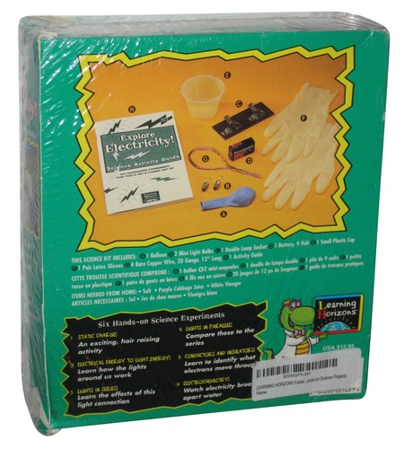 Professor T-Rex Science Explore Electricity Learning Horizons Kit