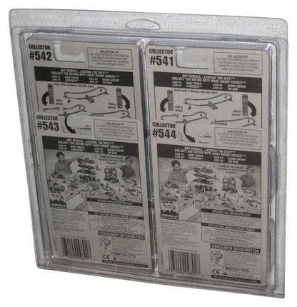 Hot Wheels Biff! Bam! Boom! Series Lot Set 1-4 w/ Plastic Protector - (Mini Truck, Limozeen, Range Rover & VW Bug)