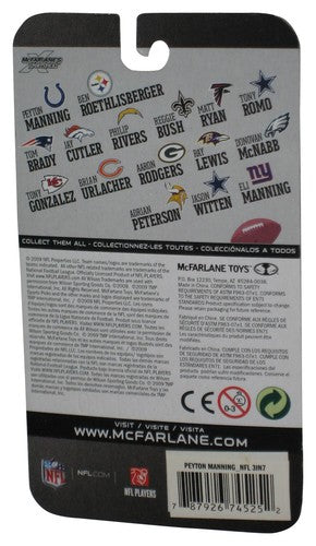 NFL Football Colts Peyton Manning (2009) McFarlane Toys Mini Figure
