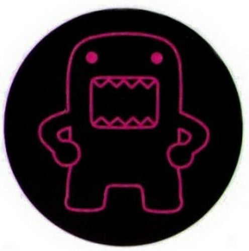 Domo-Kun Pink Outline Button DB4289
