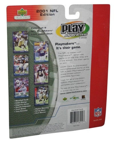 NFL Football Marshall Faulk Rams Bobblehead Upper Deck Figure