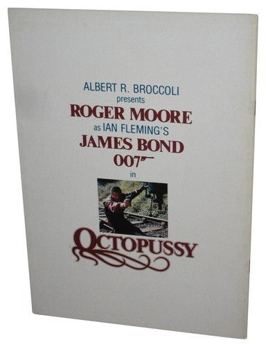 James Bond 007 Octopussy Movie Special (1983) Souvenir Program Paperback Book