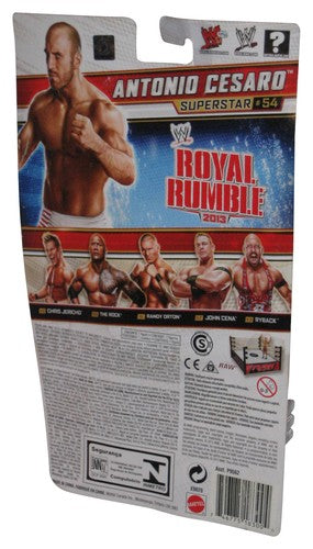 WWE Royal Rumble 2013 Superstar 54 Antonio Cesaro (2013) Mattel Figure