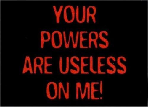 Your Powers Are Useless On Me Magnet DM2204