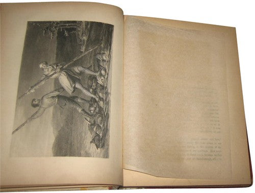 The Romance of American Landscape Vintage (1855) Hardcover Book