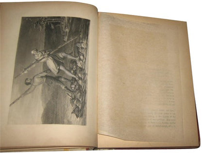 The Romance of American Landscape Vintage (1855) Hardcover Book