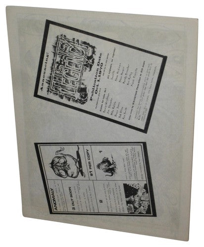 Fanzine I'll Be Damned #1 1970 Limited Edition 1000 Paperback Book - (Frazetta Vaughn Bode Kaluta Jeff Jones)