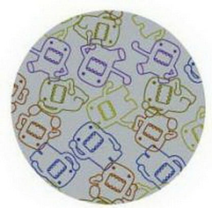 Domo-Kun Line Art Button DB3835