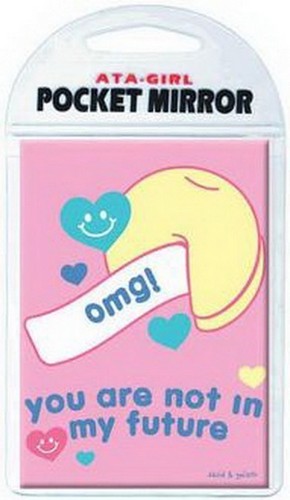 David and Goliath OMG You Are Not In My Future Pocket Mirror 50662