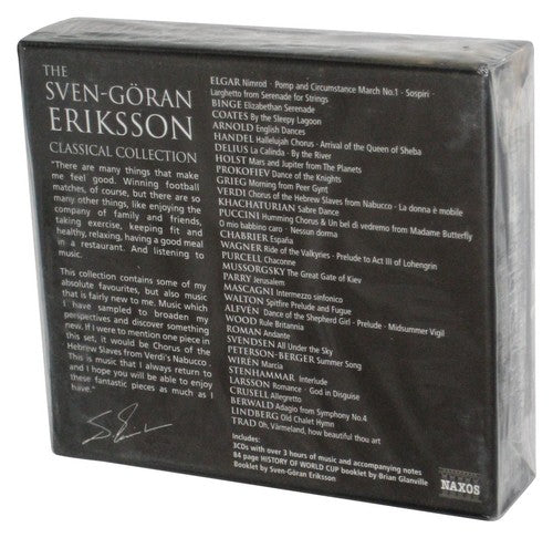 The Sven-Goran Eriksson Classical Collection (2002) Audio Music 3CD Box Set