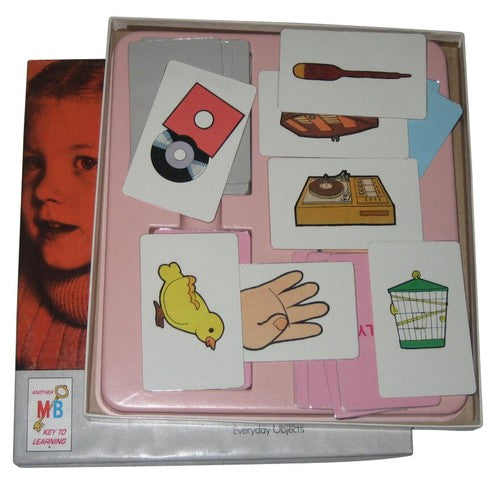 Milton Bradley Picture Cards Set 1 & 2 Kids (1972) Vintage Game - Education Key To Learning