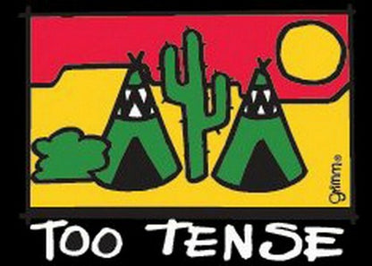 Grimm Too Tense Magnet GM1752