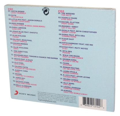 Just Great Songs 2016 Sony Audio Music 2CD Box Set - (Justin Bieber, Zayn, Little Mix, Sia, Ellie Goulding & More)