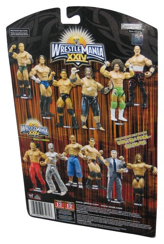 WWE Wrestling Triple H Wrestlemania XXIV (2008) Jakks Pacific Figure w/ Micro Aggression Toy