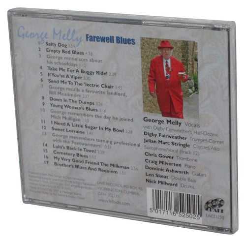 George Melly Farewell Blues (2007) Audio Music CD