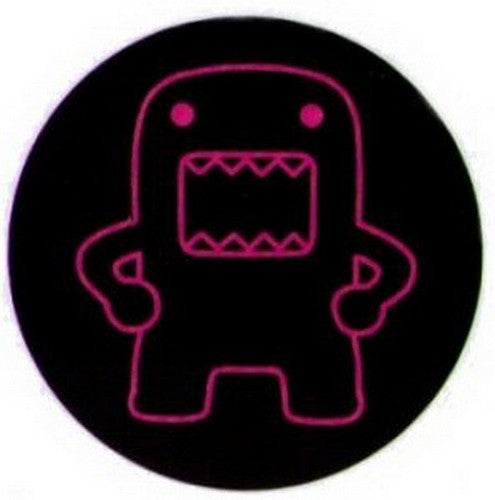 Domo-Kun Pink Outline Button DB4289